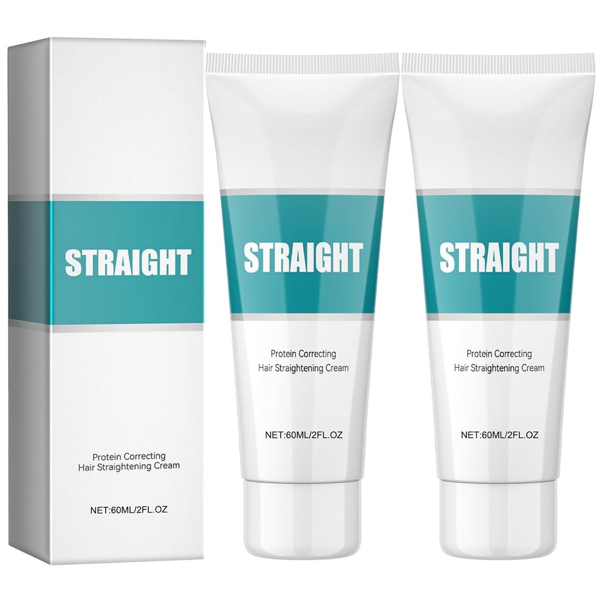 Crema Alisadora Capilar Protein 2 Unidades 60ml Antifrizz
