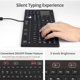 thumbnail image 5 of Teclado SIIG JK-US0W11-S1 USB IP68 Lavable con panel táctil, 5 of 8