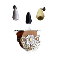 Magideal - Pieza De Instrumento De Guitarra Eléctrica, Oblea Única, Función De 5 Vías, Interruptor Selector De Repuesto, Interruptor De Palanca Para Instrumentos