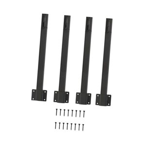 Ioensy - 4 Postes De Luz De Cadena De Hierro Para Exteriores, Ideales Para Navidad, Bodas Y Jardín.