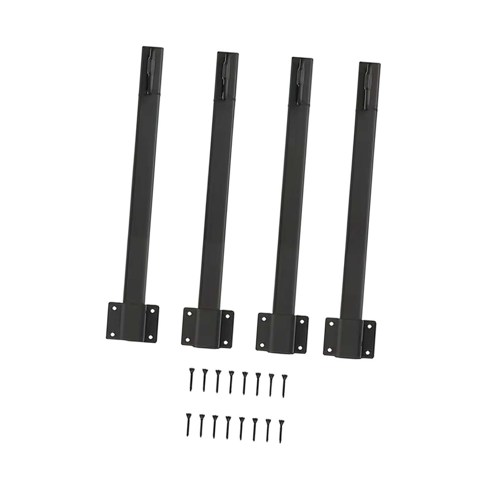 Ioensy - 4 Postes De Luz De Cadena De Hierro Para Exteriores, Ideales Para Navidad, Bodas Y Jardín.