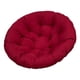 thumbnail image 4 of Cojín Para Silla De Hamaca, Cojín Para Silla, Columpio, Para Jardín, Patio, Cocina, Color Rojo Oscuro, 4 of 5