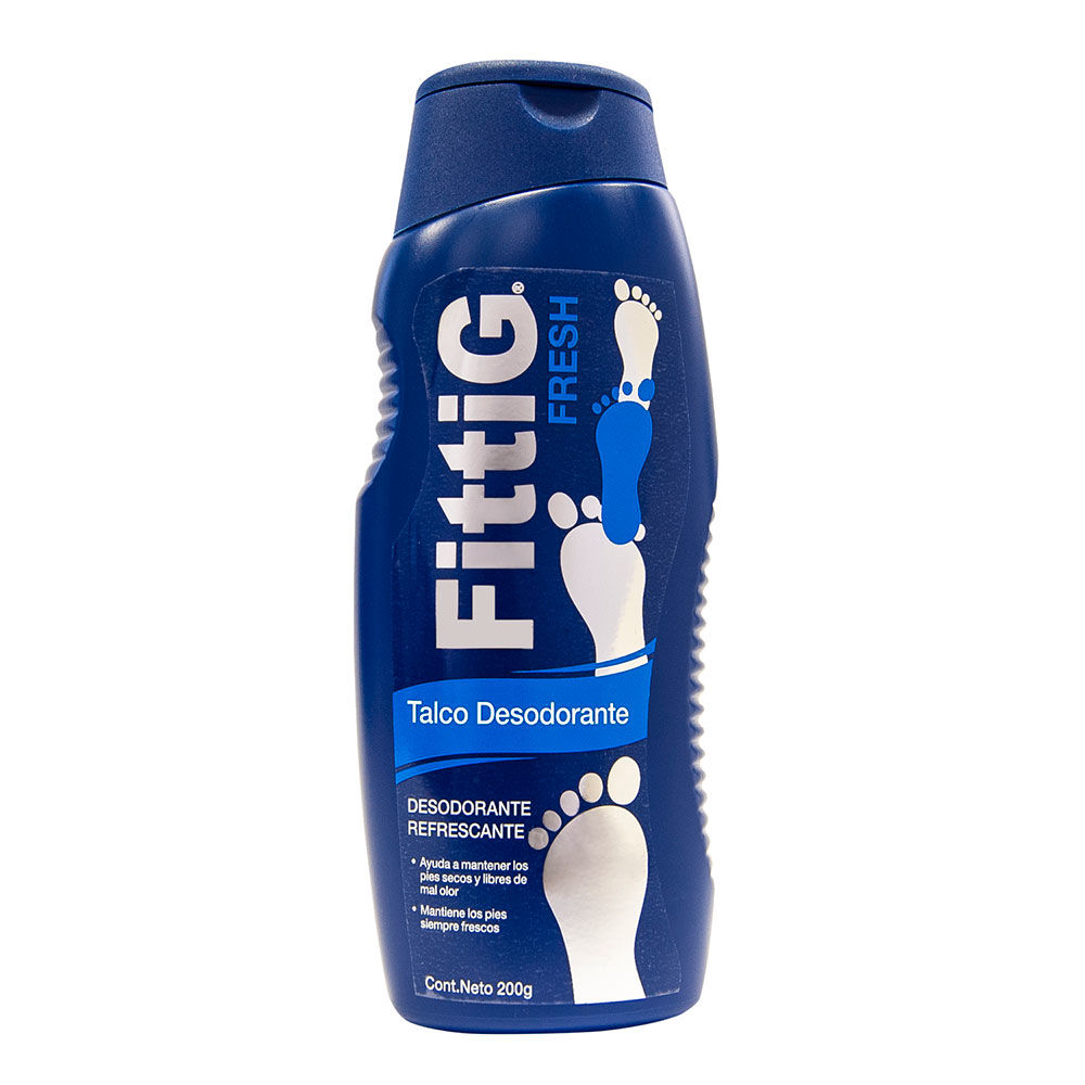 Talco Desodorante Para Pies 200 g Fittig