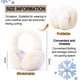 thumbnail image 3 of Pcs Suave Outpuerta Orejeras Mujer Invierno Plegable Orejeras Mujeres Caliente Girls Suave Oreja Calienteer Frío Weather Fluffy Orejeras Falso Piel Orejeras Ajustables Invierno Gran Elección Regalo, 3 of 7