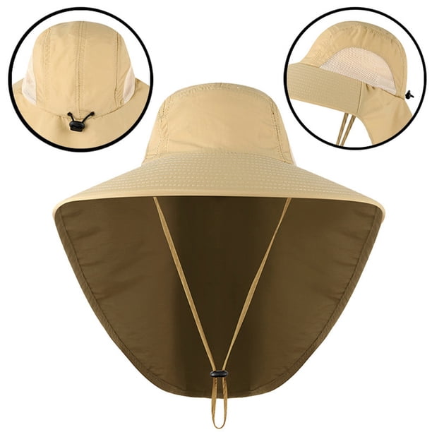 Quick-Drying Bucket Hat for Men and Women - UV Protection and Breathable Sunshade for Outdoor Activities