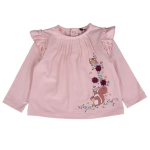 Polera Bebé Niña Rosado Pillin