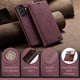 thumbnail image 5 of Funda de Cuero CaseMe para Samsung Galaxy A37 5G, Funda de Cuero Tipo Billetera Abatible con Tarjetero, Cierre Magnético, a Prueba de Golpes, Soporte, Funda Protectora para Teléfono para Samsung, 5 of 10