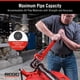 thumbnail image 3 of Llave para tubos RIDGID 31030, de alta resistencia, recta, 24 cm, roja, 3 of 7