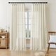 thumbnail image 1 of Cortinas Joydeco Mezcla de Lino 254 × 244 cm Filtración de Luz Beige, 1 of 8