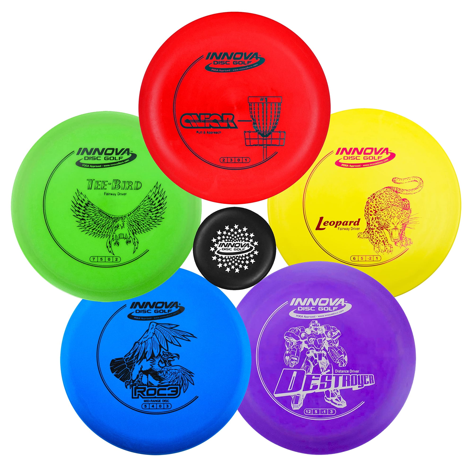 Innova Discs - Set De Inicio Disc Golf Innova Disc Golf 160-180 G, 5 Discos