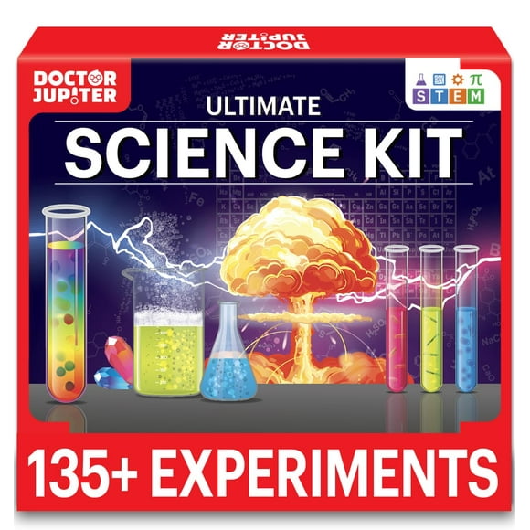 Kit Científico Doctor Jupiter Ultimate 135 Experimentos Niños 8 a 14 Años