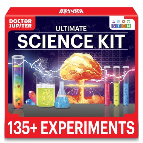 Kit Científico Doctor Jupiter Ultimate 135 Experimentos Niños 8 A 14 Años