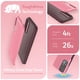 thumbnail image 3 of Funda TUDIA Jitterbug Smart 4 T608G, robusta a prueba de golpes, rosa, 3 of 7