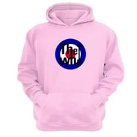 Genérico - Polerón Canguro The Who Rosa Talla Xs Unisex