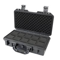 Ioensy - Estuche Para Reloj A Prueba De Agua Organizador Pantalla Durable Para Viajar Padre Reloj C Negro Con 10