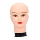thumbnail image 3 of Cabeza De Maniquí Calva, Cabeza De Entrenamiento Resistente Para Exhibición, Sombrero, Auriculares, Peinado, Base Negra, Mujer, 3 of 5