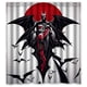 thumbnail image 1 of Cortina de ducha de Batman y Harley Quinn, juego de cortina de baño con ganchos, tamaño 66 x 72 pulgadas, 1 of 3