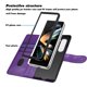 thumbnail image 4 of Funda Cartera para Samsung Galaxy Z Fold 6 Tarjetero Soporte Magnético y Correa Morado, 4 of 5