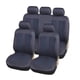thumbnail image 1 of Funda Cubre Asientos Velvet/Malla 11 Piezas / 5 Cabeceras Gris Oscuro, 1 of 1