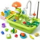 thumbnail image 1 of Fregadero de cocina de juguete Pupu Pig con grifo eléctrico para niños de 3 a 9 años, 1 of 3