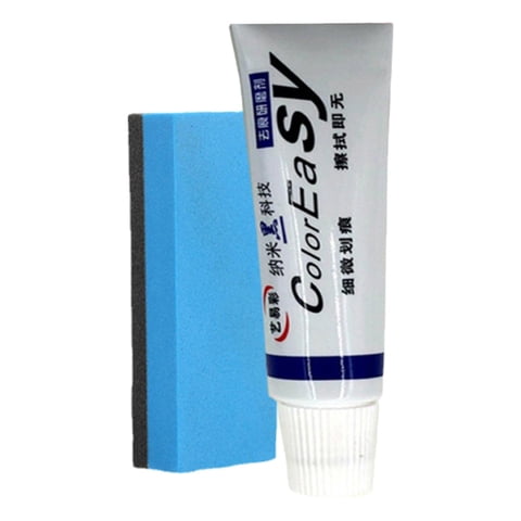 Magideal - Eliminador De Rayones Con Esponja Mantenimiento Automático Apto Para Vehículos Elimina Líneas Solares Elimina Fácilmente Imperfecciones Reparación De