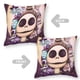 thumbnail image 2 of Pesadilla Antes de Navidad Fundas de almohada de terciopelo con tema, regalos de funda de almohada, decoración para el hogar, cojín de lanzar, regalo de cumpleaños para fans y parejas.66*66cm., 2 of 6