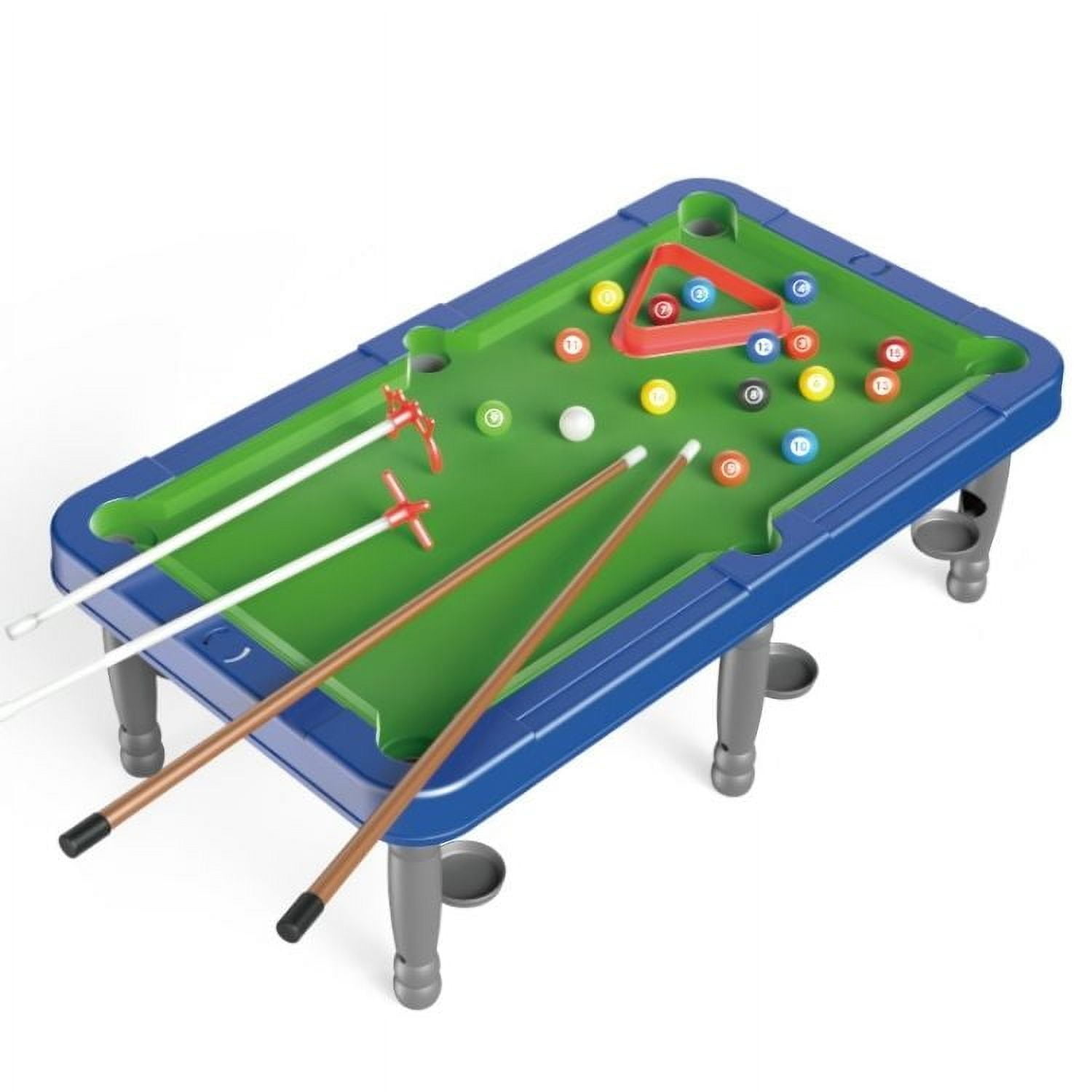Crusec - Mesa De Pool Para Niños Mini Billar De Juguete