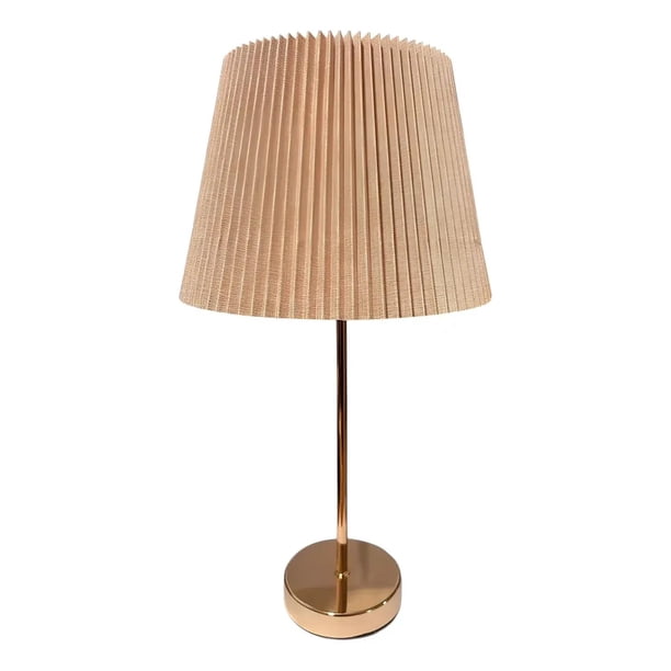 Lampara De Velador Lampara De Mesa Basica Minimalista naranja claro