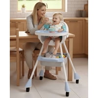 Myl Todo Hogar - Silla De Comer Para Bebé Multifuncional 3 En 1 Azul