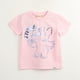 thumbnail image 1 of Polera Manga Corta Niña Lilo & Stitch Lineal Rosado Disney, 1 of 4