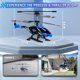 thumbnail image 3 of Helicóptero RC A ALPHA 2.4G con luces LED azules, 3 of 6