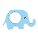 thumbnail image 3 of Animal Elefante Banco De Dinero Moneda Caja De Ahorro En Efectivo Hucha Madera Artesanía Azul, 3 of 5