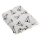 thumbnail image 2 of 1Pcs manta de algodón de muselina bebé recién nacido toalla de baño Swaddle 2Triangle, 2 of 3