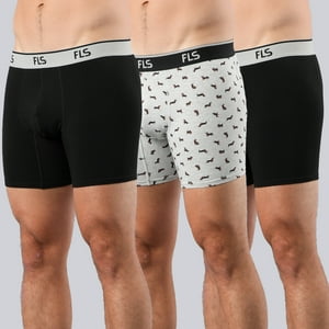 Pack 3X Boxer Medio Fls Flores Hombre 33804-2