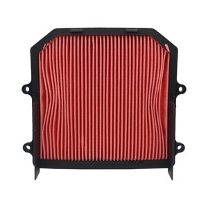 Magideal - Limpiador De Entrada De Filtro De Aire Para Motocicleta, Reemplazo De Plástico Rojo Para Xl1000V Xlv1000 2003-11, Accesorios De Moldeado, Suministros