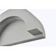 thumbnail image 4 of Lámpara de pared Living District Raine integrada LED plateada de 10 W, 4 of 7