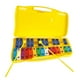 thumbnail image 1 of Metalófono Amarillo Cromático 25 Notas Infantil Colores Profesional, 1 of 3