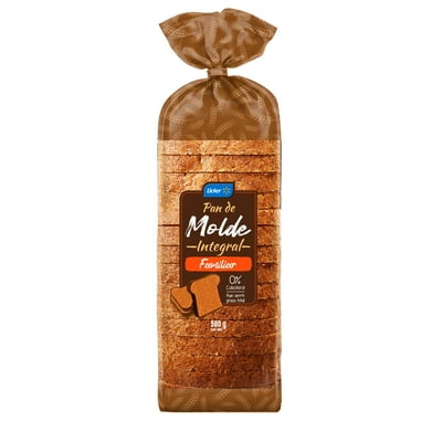 Pan De Molde Integral Familiar 580 G Lider