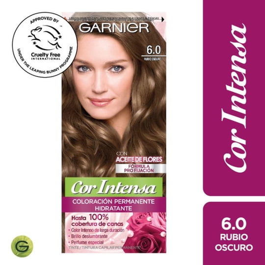 Coloración Cor Intensa Garnier Cabello 6.0 Rubio Oscuro
