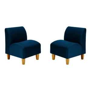 Bodevir - Set Poltrona Soft 1C Felpa 04 Azul Marino