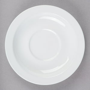 Imahe - Set De 6 Plato Cafe Expresso Blanco