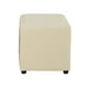 thumbnail image 1 of Pouf Cali 1c Pu 30 Beige, 1 of 3