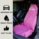 thumbnail image 4 of Funda de toalla para asiento de coche, sudadera con capucha, microfibra, universal, gris, 4 of 7