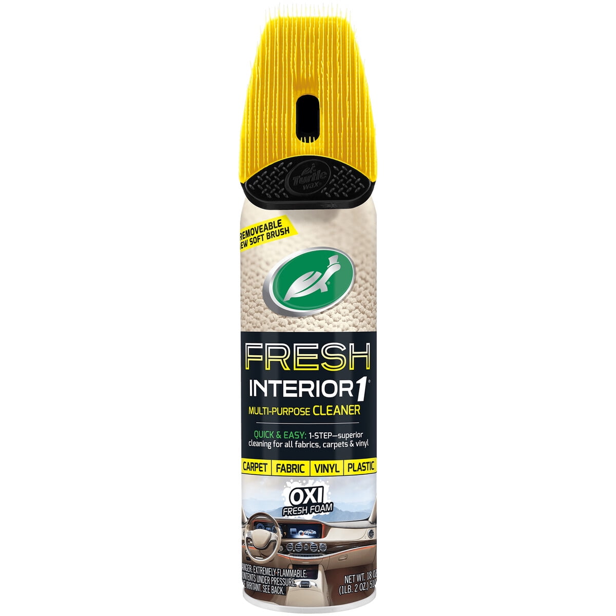 Limpiador Multipropósito Turtle Wax Interior 1 510g Cepillo