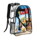 thumbnail image 2 of Agente Especial OsoMochila transparente temática, resistente y duradera, bolsa see-through para trabajo, deporte, universidad y viaje, 31 × 43 cm, 2 of 6