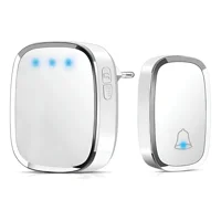 Max - Timbre Inalambrico 300M Exterior Para Casa Impermeable