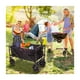 thumbnail image 2 of Carrito Plegable Organizador Camping Carga Grande Beige, 2 of 3