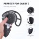 thumbnail image 3 of Funda Para Agarre De Control VR AARONMEI Meta Quest 3 Negra, 3 of 3