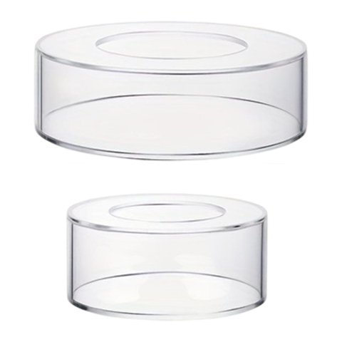 Bothyi - Cilindro De Cilindros De Caja De Pastel Más Relleno Elevador Para Suministros De Fiestas Boda De Cumpleaños