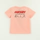thumbnail image 2 of Polera Manga Corta Niño Damasco Back Print Mickey Disney, 2 of 4